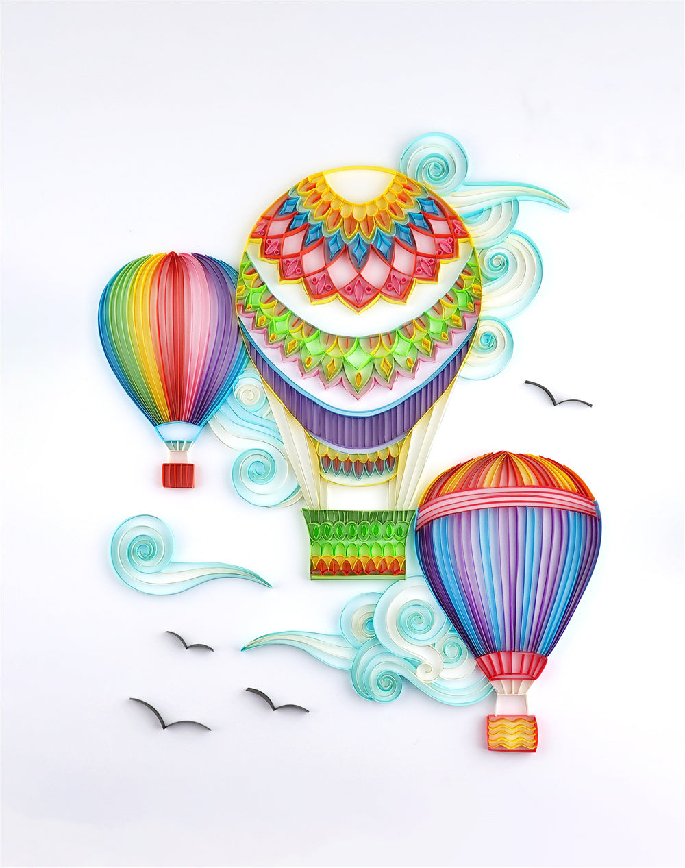 Quilted Paper Painting Creative Handmade Crafts